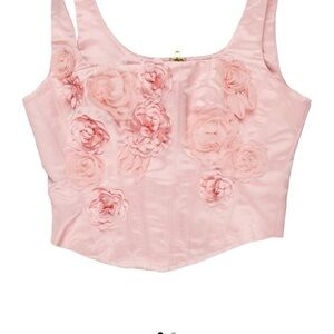NWT Loveshack Fancy Corset Top